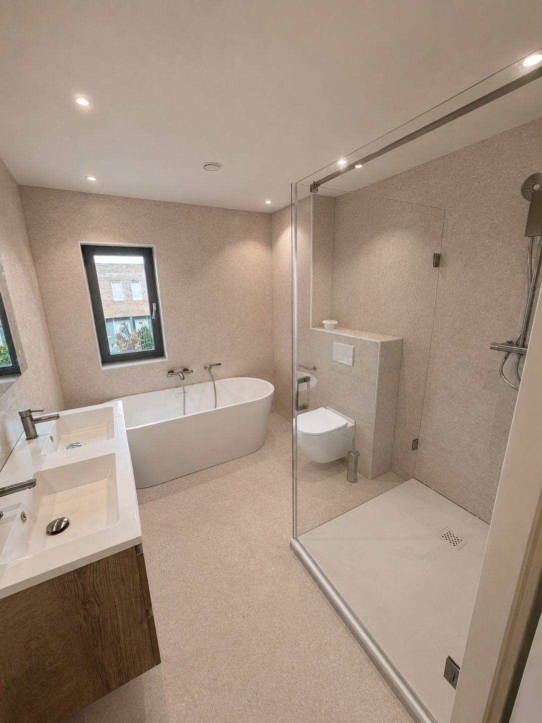 Beige Spa Badkamer