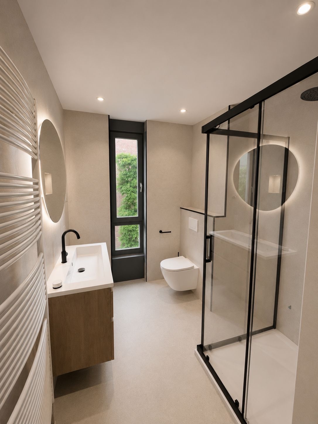 Compacte Familie­badkamer